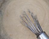 A picture of step 1 of Suji/ Semolina cake.