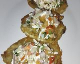 Foto del paso 4 de la receta: Patacones con pico de gallo y queso ⚡
