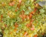 सब्जी पोहा (Sabzi poha recipe in Hindi) रेसिपी चरण 3 फोटो
