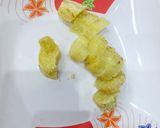 A picture of step 2 of Sweet Potato Chat.