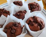 Foto langkah ke 6 dari resep Chocolate Banana Protein Muffin.