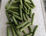 Foto del paso 2 de la receta: Judías verdes salteadas con gambas