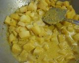 A picture of step 5 of Potato with Poppy seeds (Alu Posto).