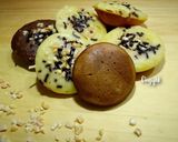 Foto langkah ke 5 dari resep Pukis mini Coklat kacang.