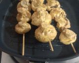 तंदूरी मशरूम टिक्का (tandoori mushroom tikka recipe in Hindi) रेसिपी चरण 3 फोटो