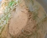 Tejszínes cukkínispagetti - spagettivel recept fázis 4 fotója