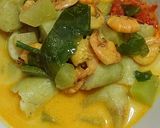 Foto langkah ke 4 dari resep Lontong Sayur Udang.
