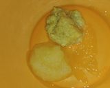 A picture of step 2 of Chicken Frankie Roll.