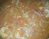 A picture of step 2 of Fried chicken in ketchup sauce.