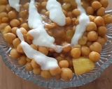 A picture of step 6 of Mix Chana Chaat.
