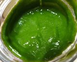 Pas rețetă Mămăliga cu carne tocată și pesto de mangold 2 fotografie