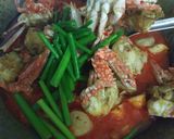 Foto langkah ke 4 dari resep Kepiting bakso ikan balado.