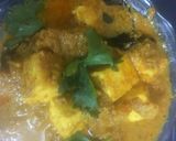 A picture of step 7 of Chettinad Paneer.