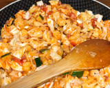 Foto del paso 3 de la receta: Repollo con calabacín y jamón