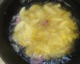 A picture of step 1 of Chips with egg.