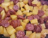 A picture of step 2 of Fluffy's Spanish Stew.