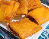 A picture of step 5 of Malai boti Box patties.