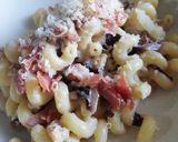 Foto del passaggio 5 della ricetta #433 Riccioli (o cellentani) con radicchio, ricotta e noci 🥬🥜