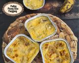 Foto langkah ke 4 dari resep Puding Pisang Susu Panggang.
