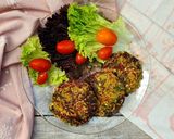 Foto del paso 5 de la receta: 🍔🥦🍄Medallones de brócoli, champiñón y avena - Hamburguesas vegetales🍄🥦🍔