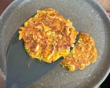 A picture of step 2 of Cabbage Pancake { Gluten Free & Vegan }.