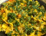 A picture of step 13 of Desi Style Masala Pasta.