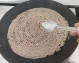 A picture of step 5 of Ragi flour dosa (fermented)/No rice.