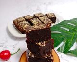 Foto langkah ke 6 dari resep Brownies Tanpa Telur(No Mixer).