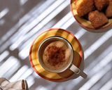 Foto langkah ke 3 dari resep Hot Cappucino With Cinnamon.