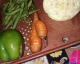 A picture of step 8 of Pav bhaji.