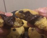 Foto langkah ke 5 dari resep Soft Cookies Vanilla Chocolate Teflon.