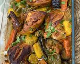 صورة لخطوة 5 من وصفة صينية الدجاج بالخضار🍽🍅🍆🥕