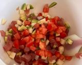 Une image de l'étape 4 de Tartare de thon.