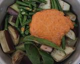 Foto langkah ke 3 dari resep Lodeh Terong, Kacang Panjang.