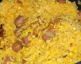 Foto del paso 5 de la receta: Arroz con salchichas y maíz