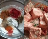 A picture of step 1 of Tangy Paneer Pizza.