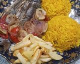 صورة لخطوة 3 من وصفة سمك بونيطو مشوي مع الأرز