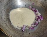 A picture of step 2 of Salty semolina love cake.
