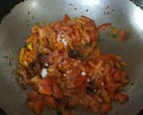 A picture of step 4 of Falahari dosa.