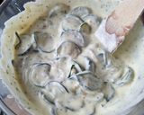 A picture of step 2 of Zucchini Tart.