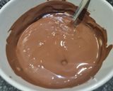 A picture of step 10 of Millionaire's Shortbread.