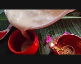গন্ধরাজ ঘোলের শরবত (Ghondhoraj Gholer sorbot er recipe in Bengali) রেসিপি ধাপ - 3 ছবি