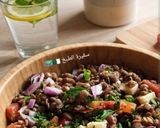 صورة لخطوة 1 من وصفة سلطة العدس المغذية