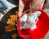 Gambar langkah 2 resipi Spaghetti Sotong Telur Tomato Fresh.