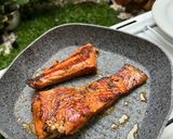 Foto langkah ke 3 dari resep 026. Salmon Steak.