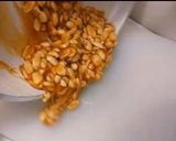 A picture of step 8 of Peanut jaggery chikki.