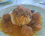 Foto del paso 13 de la receta: Albóndigas de mero y gambas