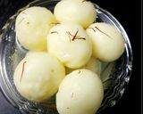 A picture of step 4 of Rasgulla.