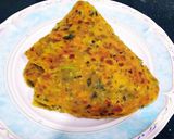 मेथी का खस्ता पराठा (Methi ka khasta paratha recipe in Hindi) रेसिपी चरण 4 फोटो