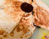 Quesadilla (töltött tortilla) recept fázis 2 fotója
